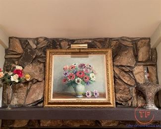 Bronze Eagle Sculpture on Green Marble Base by Justin Young