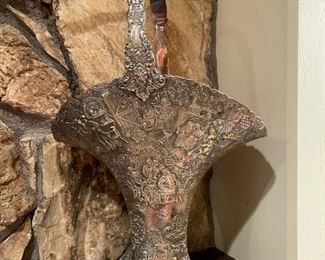 1921 Barbour S.P. Co. Antique Silver Plated Bridal Flower Basket