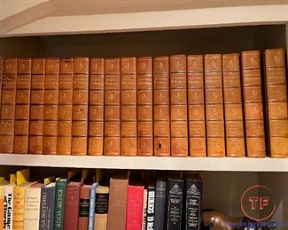 Leather Bound 1965 Encyclopedia Britannica Set 