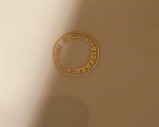 Ouzzi & Co. Venzzia Hand Painted Plates