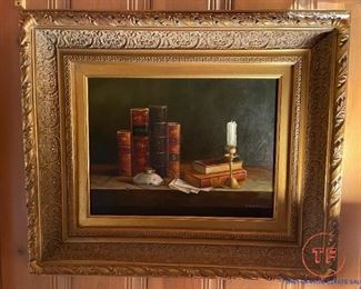 Original Oil on Canvas Still Life by DODGSON