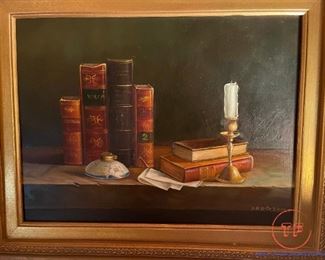 Original Oil on Canvas Still Life by DODGSON