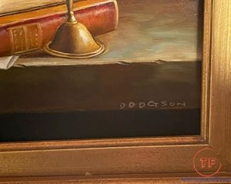 Original Oil on Canvas Still Life by DODGSON
