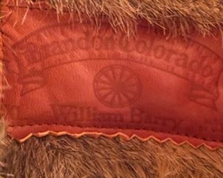 Vintage Scully Leatherware  Western Leather Jacket with Embroidered Design