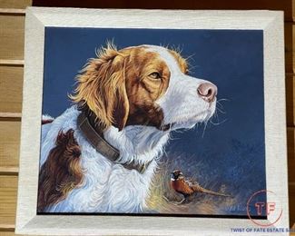 Original Oil on Canvas by CHARLOTTE J. EDWARDS (Ed Wards)