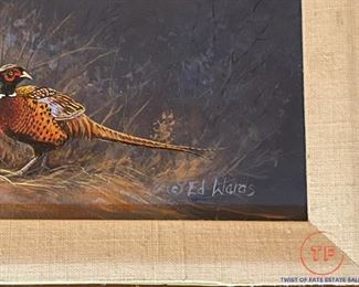 Original Oil on Canvas by CHARLOTTE J. EDWARDS (Ed Wards)