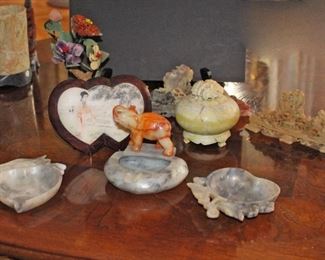 Elephant, Small Dishes, Jar, Plaque