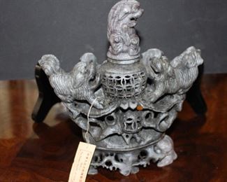 Foo Dog  or Lion Incense Burner
