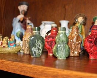 Ginger Jar, Cinnabar Snuff Bottles, Mud Men