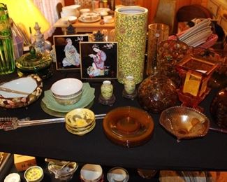 Glass Sword, Carnival Glass, Vase, Amber Items, Vases, Covered Dish, Asian Art