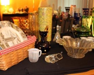 Johnson Borthers, Vases, Vintage Bowls, Spoon Holder, Decanters