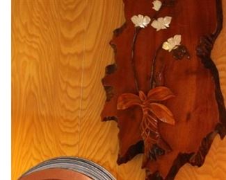 Wood Wall Decoration, Plates