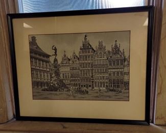 European Street Art Framed