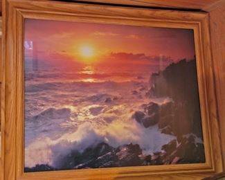 Seascape Framed