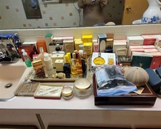 Perfumes, Glasses, Dresser Jars