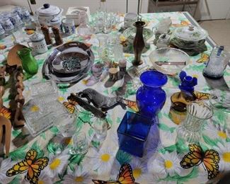 Cobalt Blue Items, Metal Dog