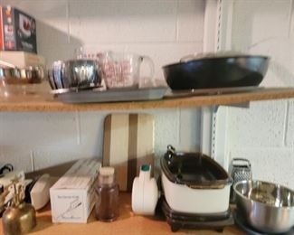 Small Appliances, Stainless Bowls, Cooker, Strainer, Wine Rack