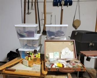 Fishing Lure-Fly materials, Canteen, Yard  Hand Tools