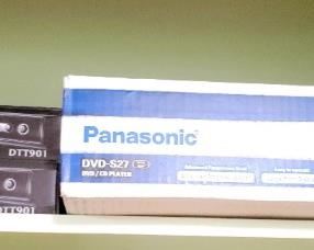 Pansonic DVD S27, TV Converters