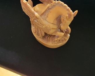 Winged Ivory Horse