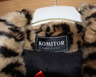 Komitor Leopard Coat made USA