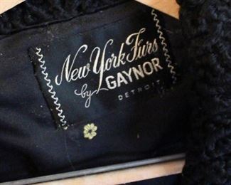 New York Furs by Gaynor Detroit