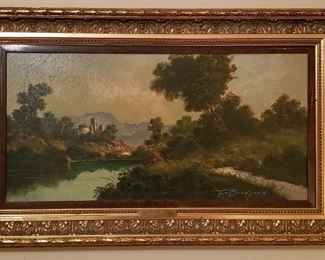 Oil painting by Toni Bordignon