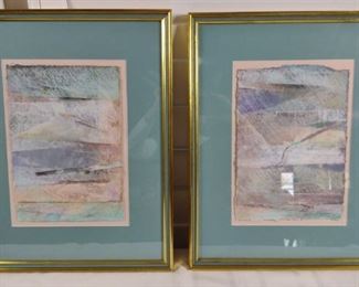 2 Contemporary Art Prints