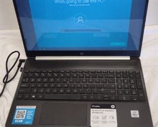 HP Laptop With Icon Travel Case.