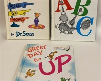 https://www.ebay.com/itm/125062269409	TU1035 SET OF 3 VINTAGE CHILDRENS BOOKS BY DR. SEUSS GREAT CONDITION 	BIN	$24.99 
