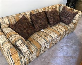 Available for pre-sale $95.  Sleeper sofa All sales are “as-is”. Decorative pillows not included