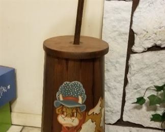 stylistic butter churn 