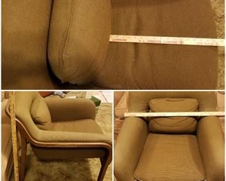 Sturdy brown chair. We have 3