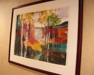 Gracia Dayton watercolor "A River Glimpse"