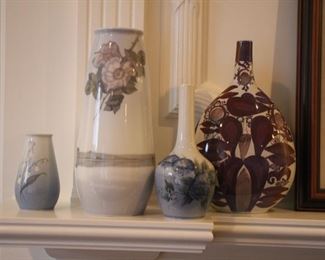 Royal Copenhagen vases