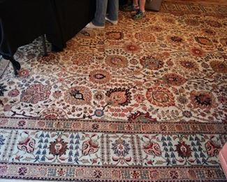 Large hand woven Oriental rug (11'2" x 17'8")