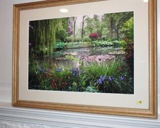 Barbara Sandson "Monet's Garden Giverny, No 2" photograph