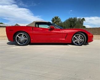 convertible Corvette
