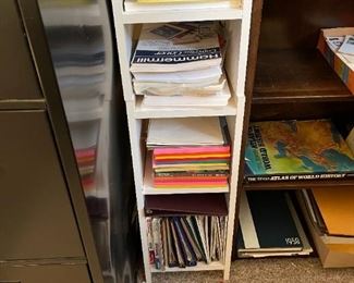 Hammermill Printer Paper, Color Paper, Wood File Cabinet