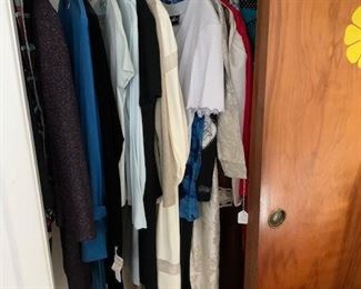 Vintage clothing from Talbots, Coldwater Creek with tags, plus other vintage clothing.