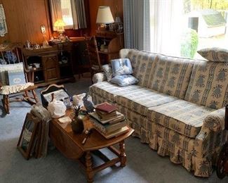 Halligan three seat sofa. Coffee table not for sale.