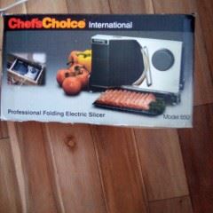 Boxed Chef's Choice Pro Electric Slicer