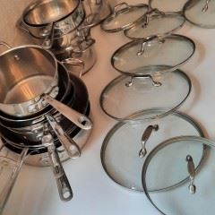 Brand New Emeril Pots and Pans. 