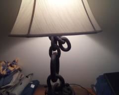 Shipwreck Chain Lamp. 2 Available.