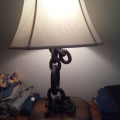 Shipwreck Chain Lamp.   2 Available. 
