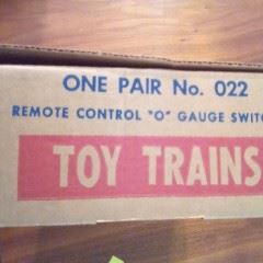 Lionel 1 pr #22 Remote Control "O" Gauge Switches