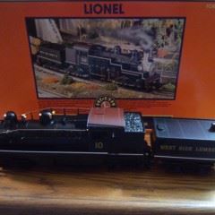 NIB Lionel West Side Lumber Shay Steam Loco & Tender