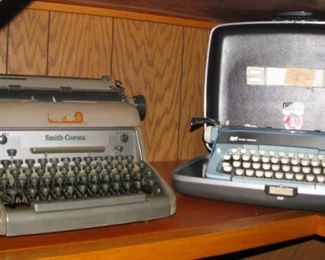 Vintage typewriters