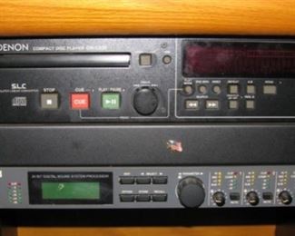 Denon CD player and EV Dx38 Sound Processor