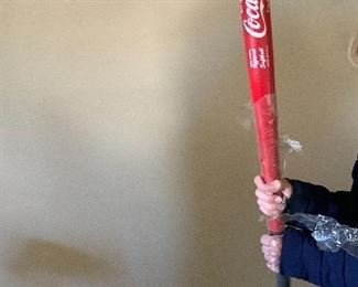Vintage Coca-Cola advertising bat